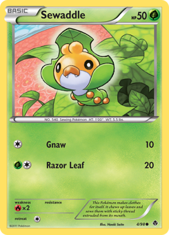 Sewaddle z edície Emerging Powers, karta č.4