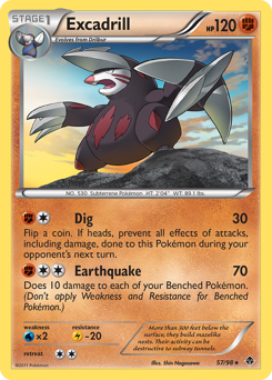 Excadrill z edície Emerging Powers, karta č.57