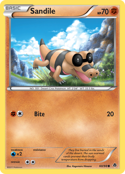 Sandile z edície Emerging Powers, karta č.60