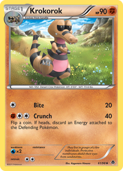 Krokorok z edície Emerging Powers, karta č.61