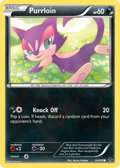 Purrloin z edície Emerging Powers, karta č.64