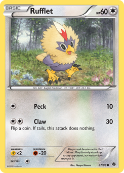 Rufflet z edície Emerging Powers, karta č.87