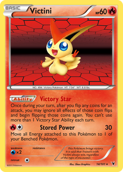 Victini z edície Noble Victories, karta č.14