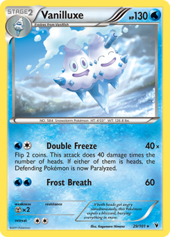 Vanilluxe z edície Noble Victories, karta č.29