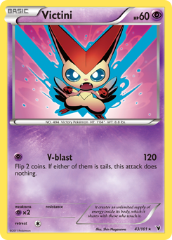 Victini z edície Noble Victories, karta č.43