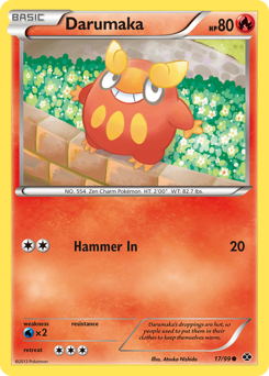 Darumaka z edície Next Destinies, karta č.17