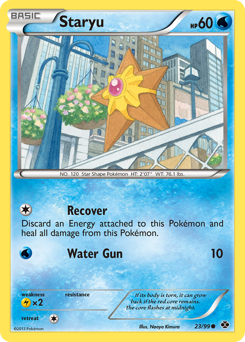 Staryu z edície Next Destinies, karta č.23