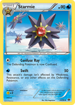 Starmie z edície Next Destinies, karta č.24