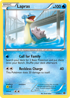 Lapras z edície Next Destinies, karta č.25