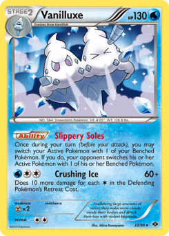 Vanilluxe z edície Next Destinies, karta č.33