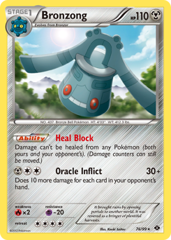 Bronzong z edície Next Destinies, karta č.76