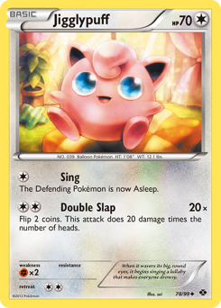Jigglypuff z edície Next Destinies, karta č.78
