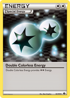 Double Colorless Energy z edície Next Destinies, karta č.92