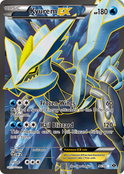 Kyurem-EX z edície Next Destinies, karta č.96