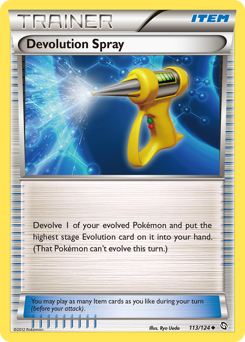 Devolution Spray z edície Dragons Exalted, karta č.113