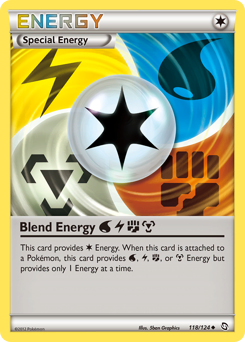 Blend Energy WaterLightningFightingMetal z edície Dragons Exalted, karta č.118