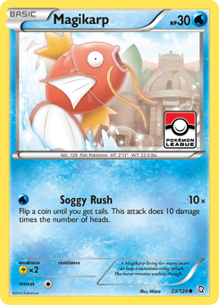 Magikarp z edície Dragons Exalted, karta č.23