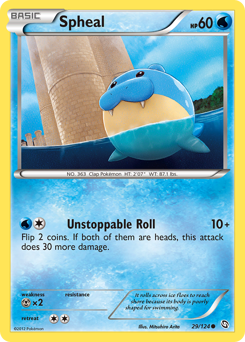 Spheal z edície Dragons Exalted, karta č.29