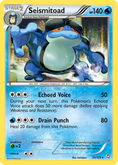 Seismitoad z edície Dragons Exalted, karta č.36