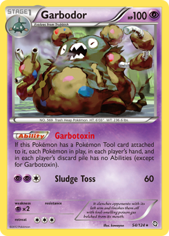 Garbodor z edície Dragons Exalted, karta č.54
