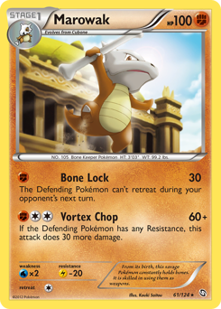 Marowak z edície Dragons Exalted, karta č.61