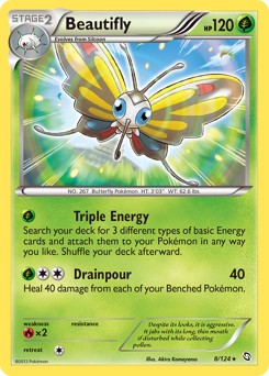 Beautifly z edície Dragons Exalted, karta č.8