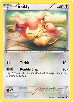 Skitty z edície Boundaries Crossed, karta č.113