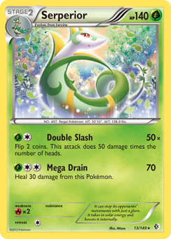 Serperior z edície Boundaries Crossed, karta č.13
