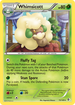 Whimsicott z edície Boundaries Crossed, karta č.15