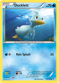 Ducklett z edície Boundaries Crossed, karta č.42