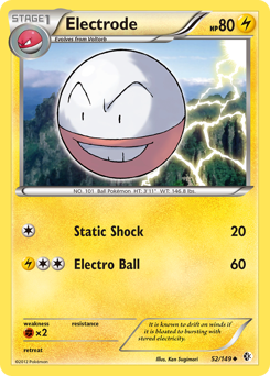 Electrode z edície Boundaries Crossed, karta č.52