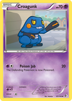 Croagunk z edície Boundaries Crossed, karta č.65