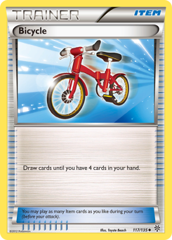 Bicycle z edície Plasma Storm, karta č.117