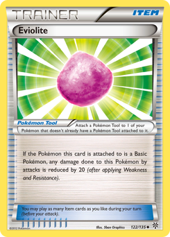 Eviolite z edície Plasma Storm, karta č.122
