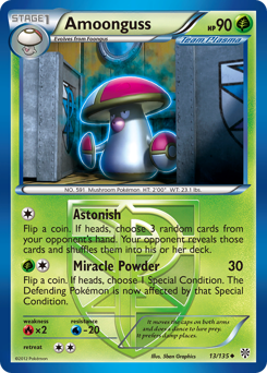 Amoonguss z edície Plasma Storm, karta č.13