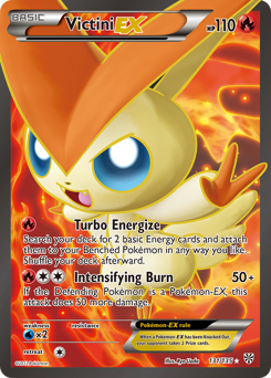 Victini-EX z edície Plasma Storm, karta č.131