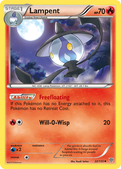 Lampent z edície Plasma Storm, karta č.22
