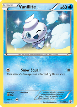 Vanillite z edície Plasma Storm, karta č.35