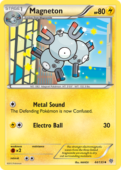Magneton z edície Plasma Storm, karta č.44