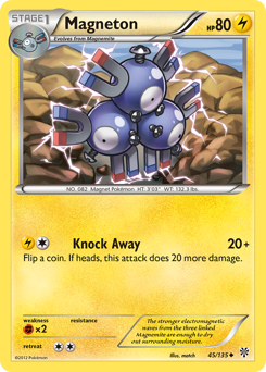 Magneton z edície Plasma Storm, karta č.45