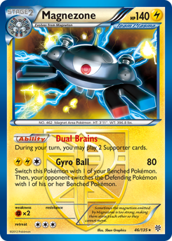 Magnezone z edície Plasma Storm, karta č.46