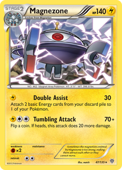 Magnezone z edície Plasma Storm, karta č.47