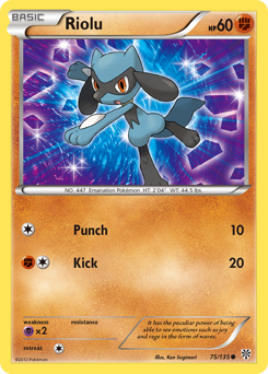 Riolu z edície Plasma Storm, karta č.75