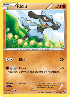 Riolu z edície Plasma Storm, karta č.76