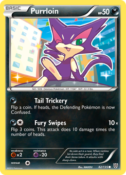 Purrloin z edície Plasma Storm, karta č.82