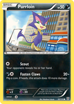 Purrloin z edície Plasma Storm, karta č.83