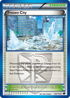 Frozen City z edície Plasma Freeze, karta č.100