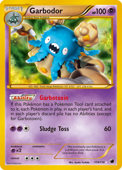 Garbodor z edície Plasma Freeze, karta č.119