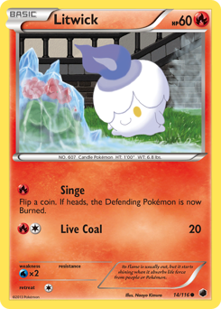 Litwick z edície Plasma Freeze, karta č.14
