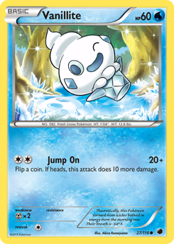 Vanillite z edície Plasma Freeze, karta č.27